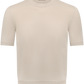 T-shirt van katoen | Beige