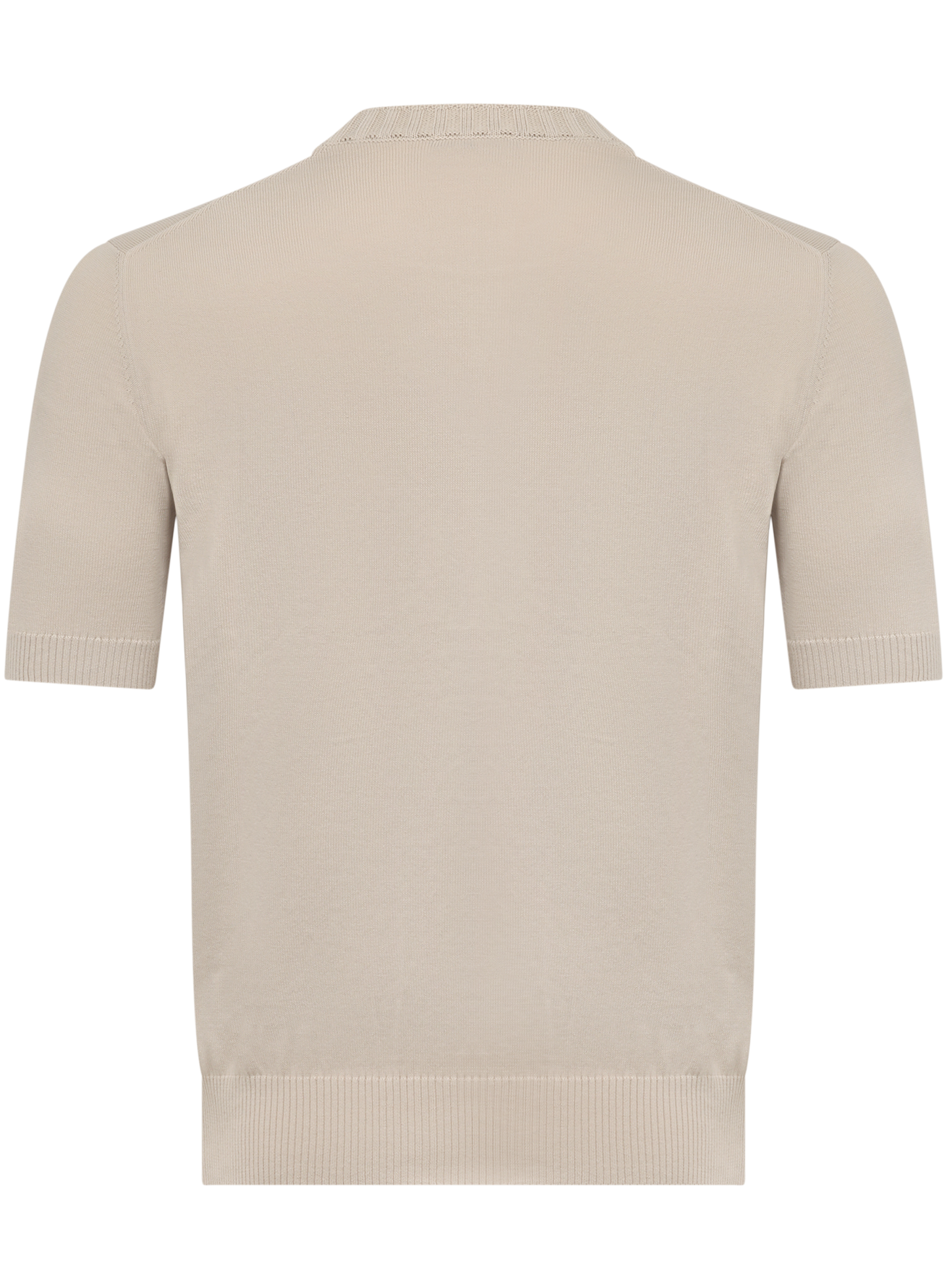 T-shirt van katoen | Beige