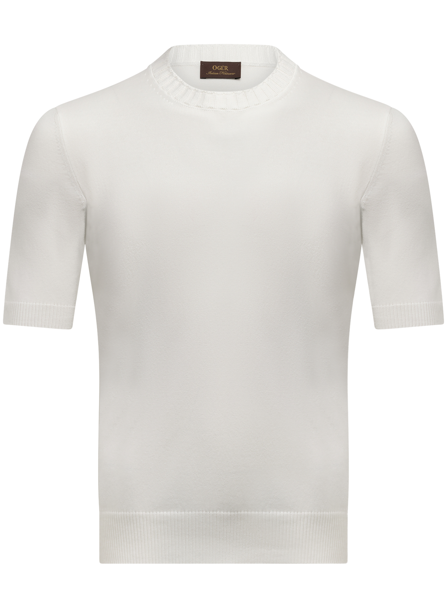 T-shirt van katoen | Wit