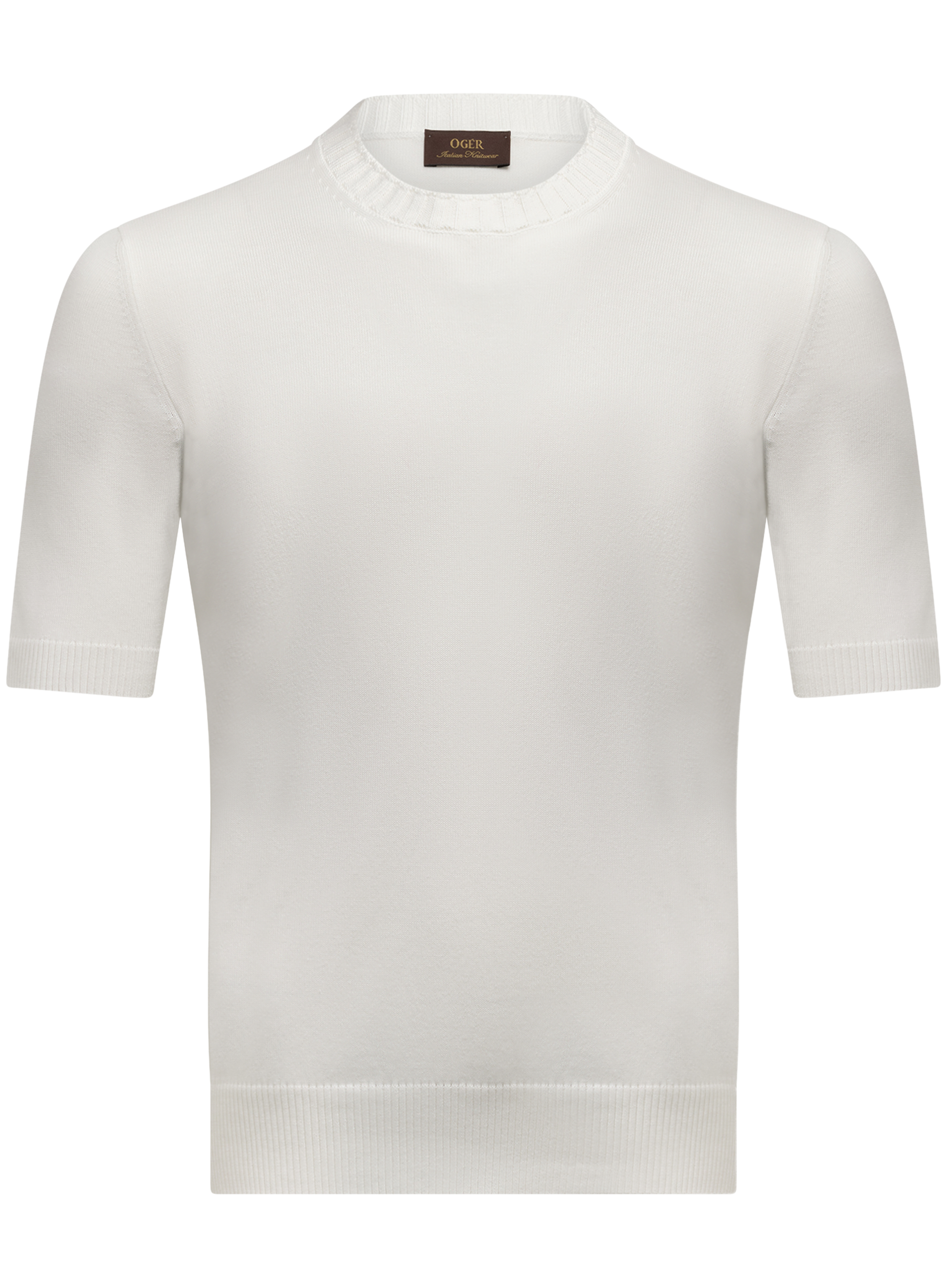 T-shirt van katoen | Wit