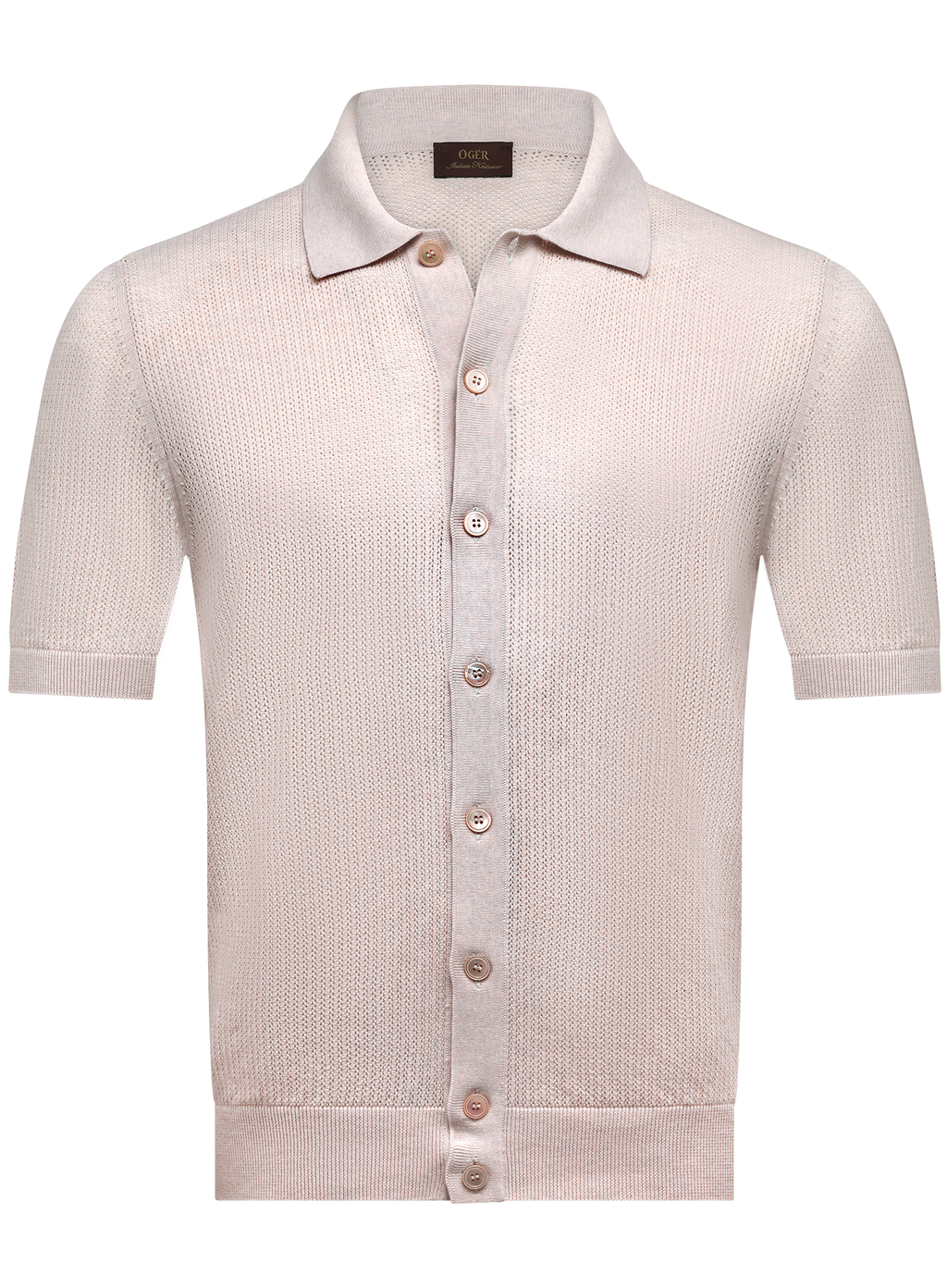 Polo van katoen | Beige