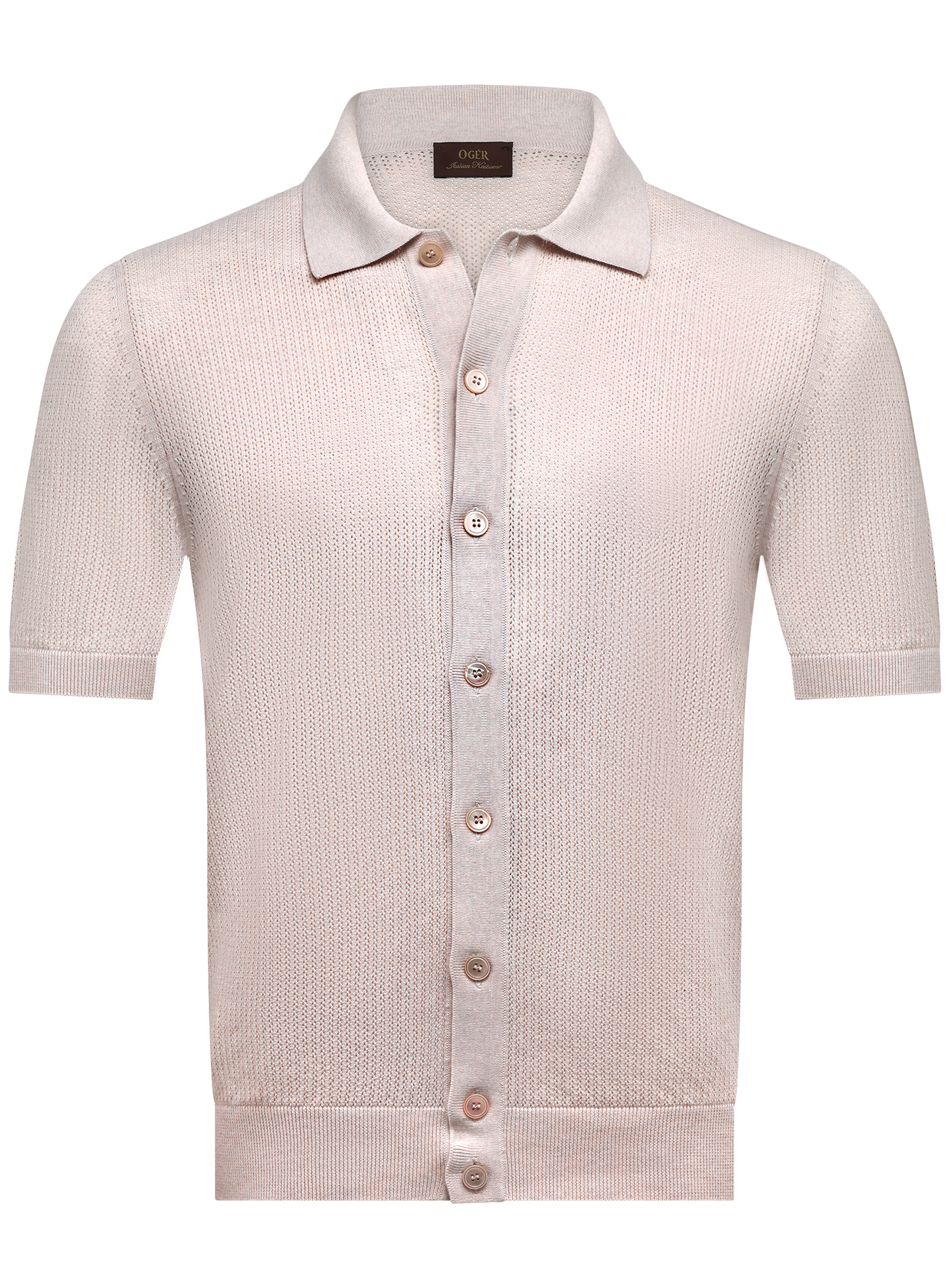 Polo van katoen | Beige
