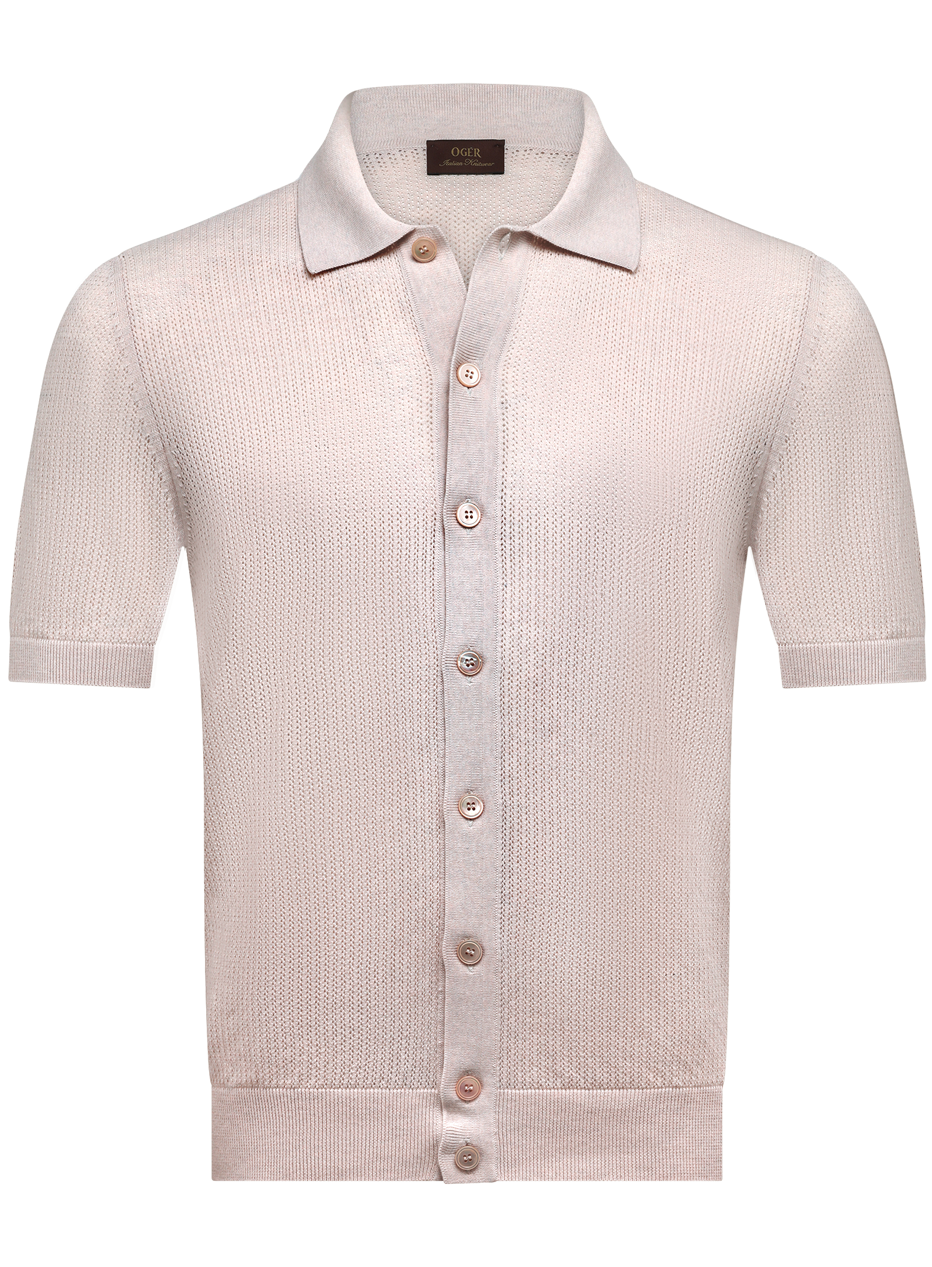 Polo van katoen | Beige