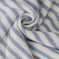 Gestreept t-shirt van linnen en katoen | FULL_WIDTH | L.Blauw