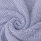 Buttonless polo van linnen en katoen | FULL_WIDTH | L.Blauw