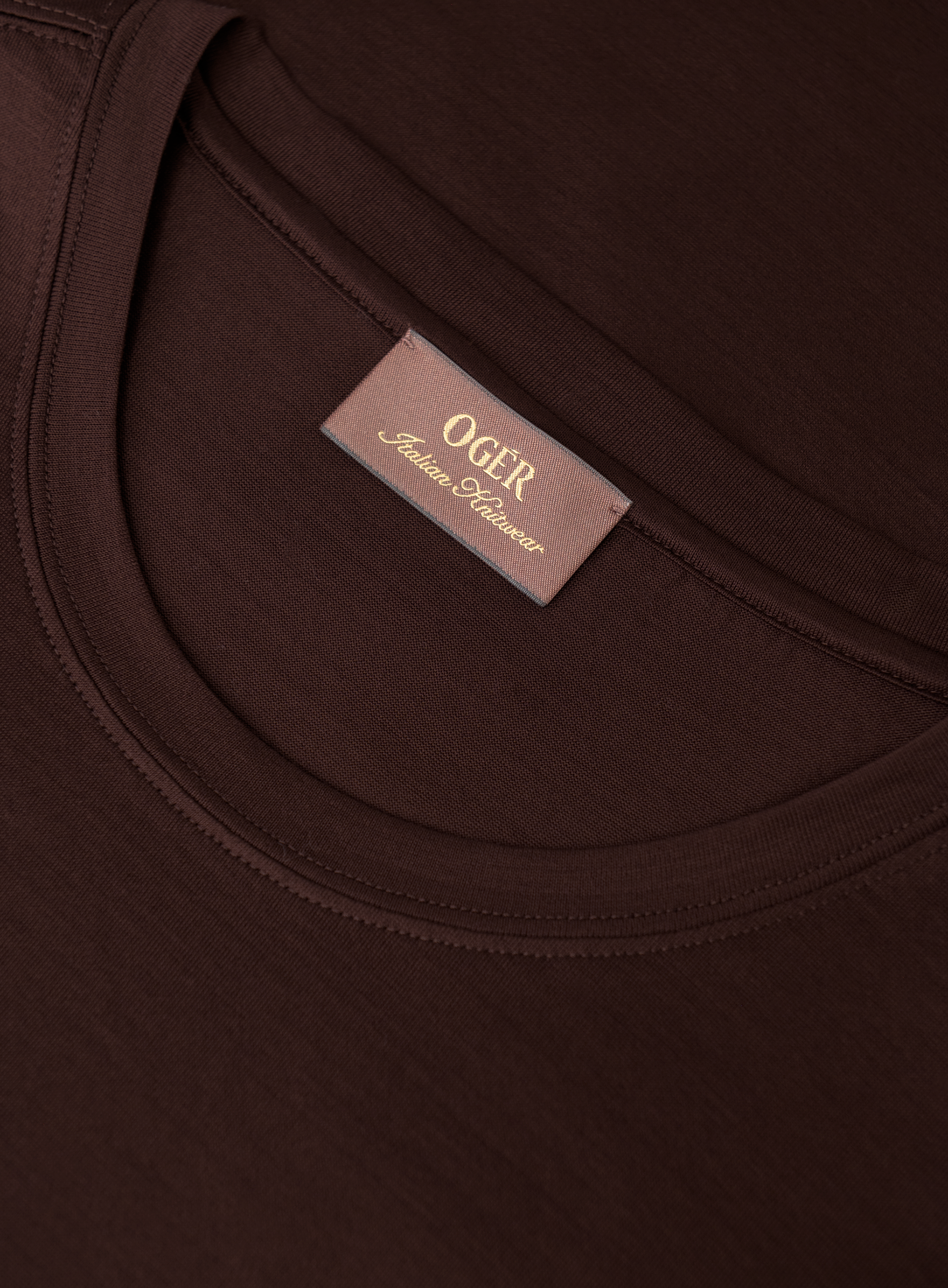 T-shirt van katoen | FULL_WIDTH | D.Bruin