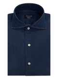 Denim overhemd in katoen | DARK.BLUE DENIM