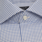 Pied-de-poule overhemd van katoen | FULL_WIDTH | Blauw