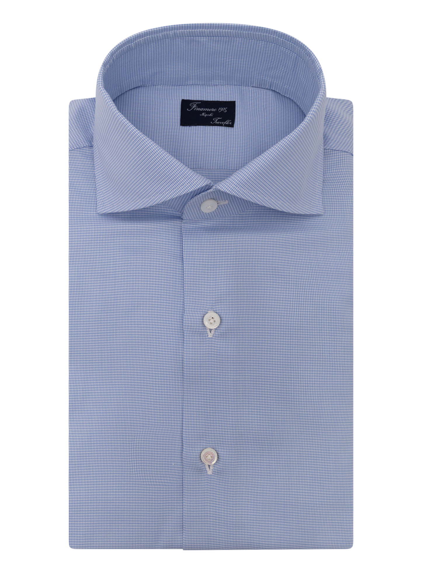 Katoenen shirt | FULL_WIDTH | Blauw