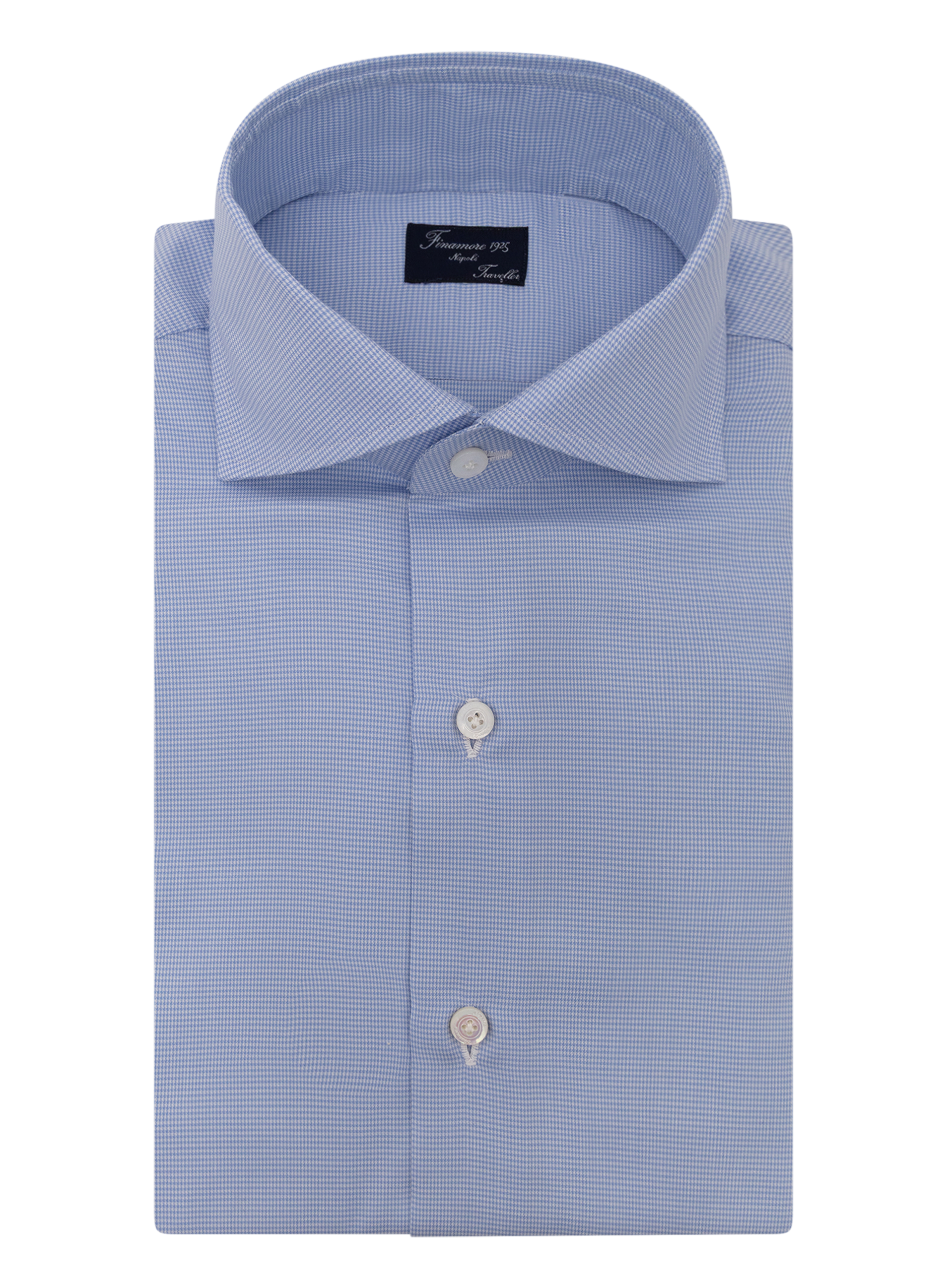 Katoenen shirt | FULL_WIDTH | Blauw