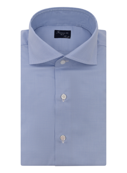 Katoenen shirt | FULL_WIDTH | Blauw