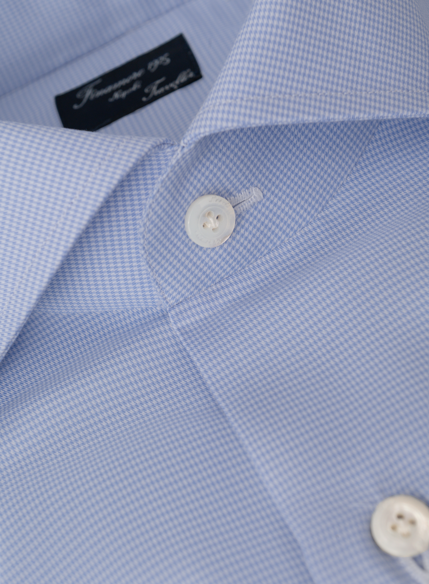 Katoenen shirt | FULL_WIDTH | Blauw