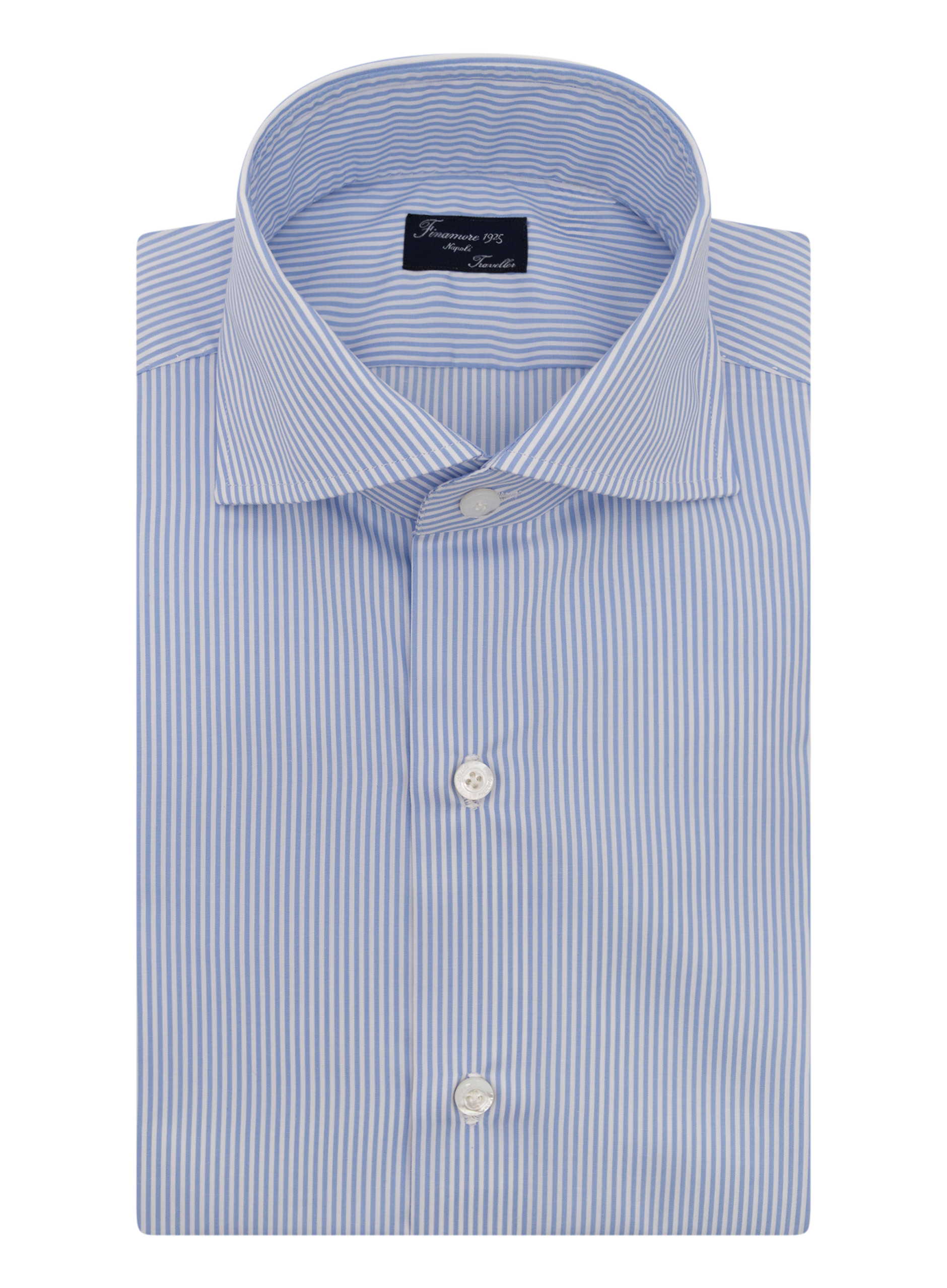 Katoenen shirt | FULL_WIDTH | MID.BLAUW