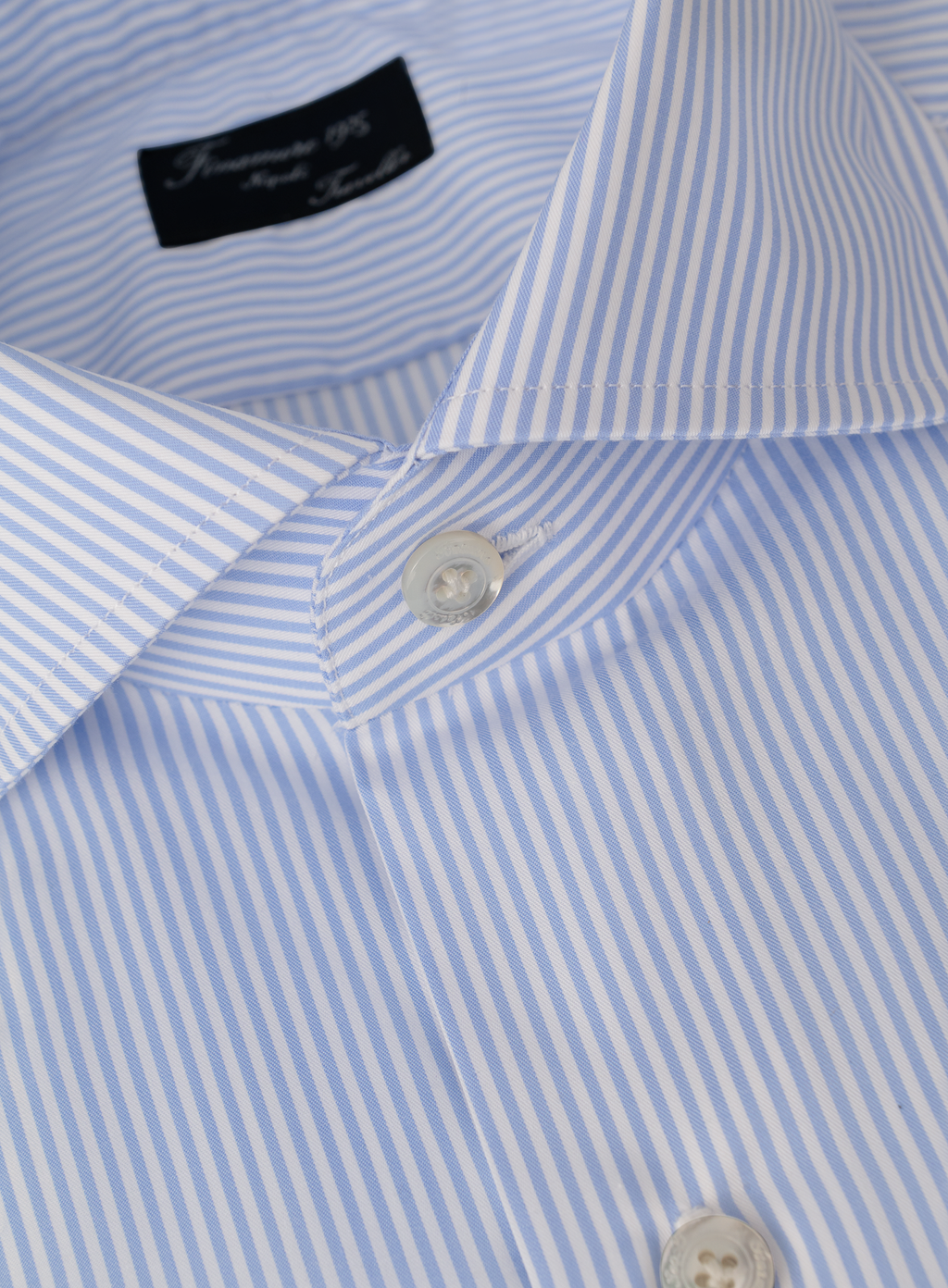 Overhemd van katoen | FULL_WIDTH | MID.BLAUW