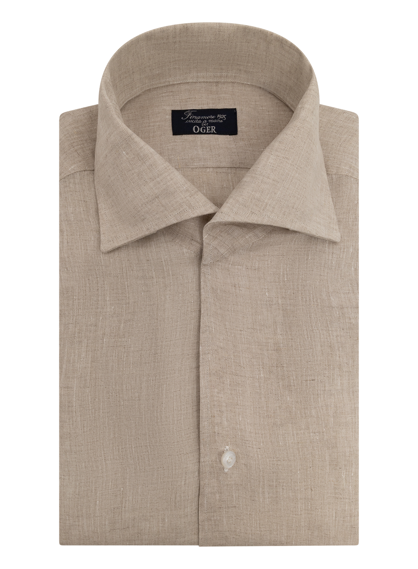 Linnen shirt | FULL_WIDTH | Beige