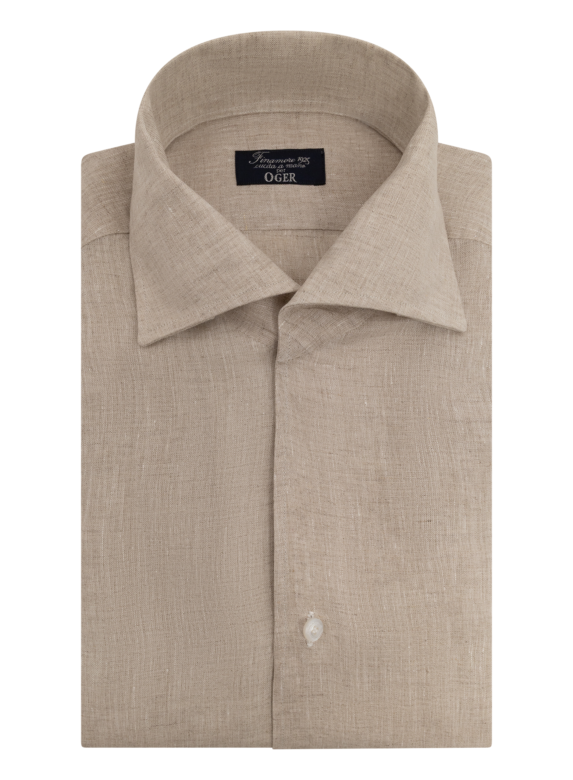 Linnen shirt | FULL_WIDTH | Beige