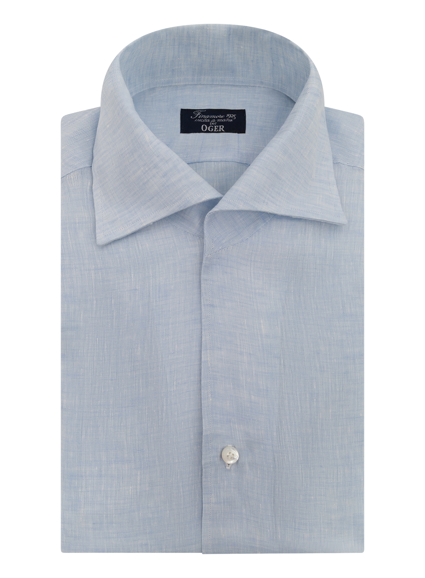 Linnen shirt | FULL_WIDTH | L.Blauw