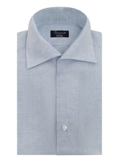 Linnen shirt | FULL_WIDTH | L.Blauw