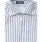 Shirt van linnen | JEANS BLAUW