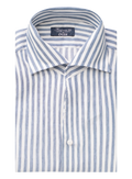 Shirt van linnen | JEANS BLAUW