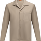 Overshirt van scheerwol | TAUPE BEIGE