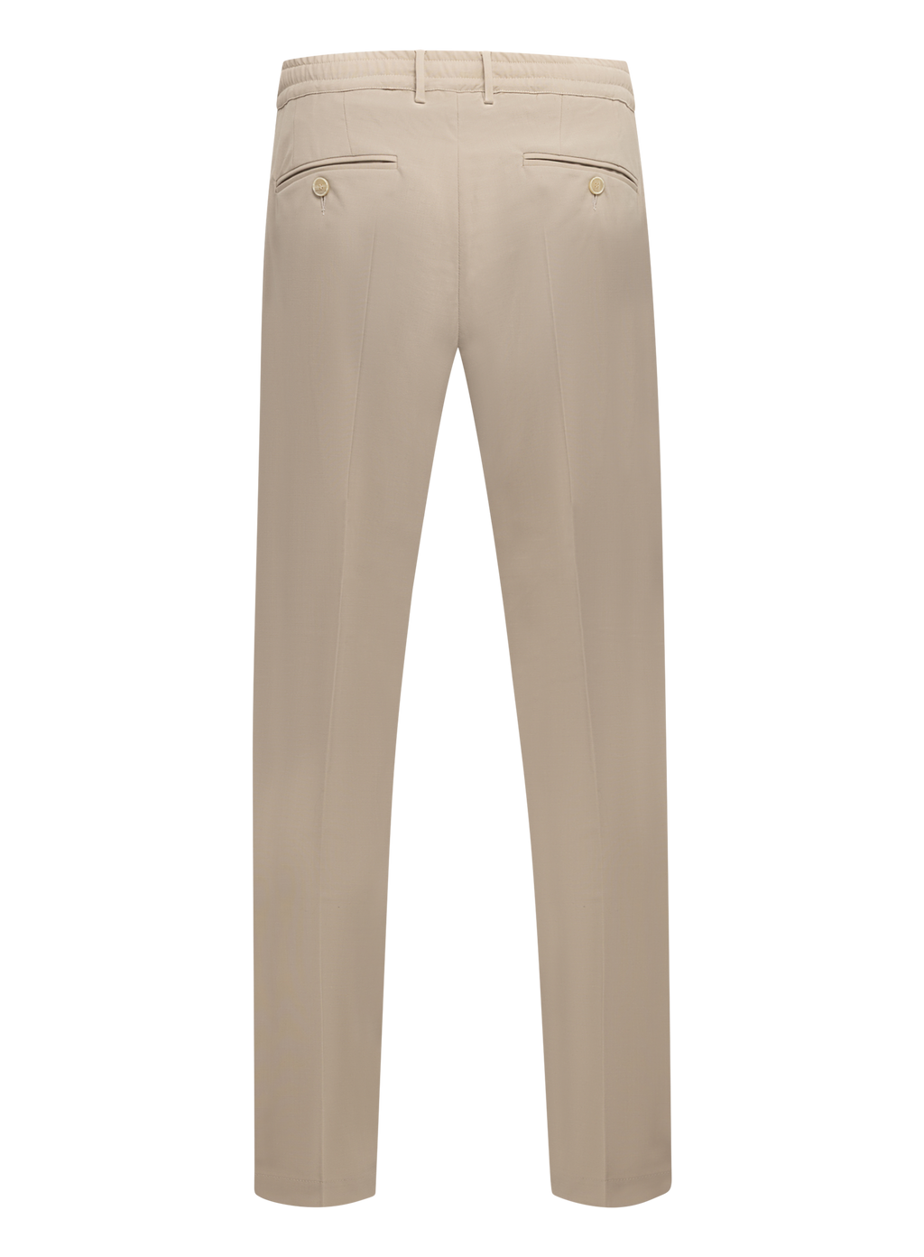Broek van scheerwol | TAUPE BEIGE