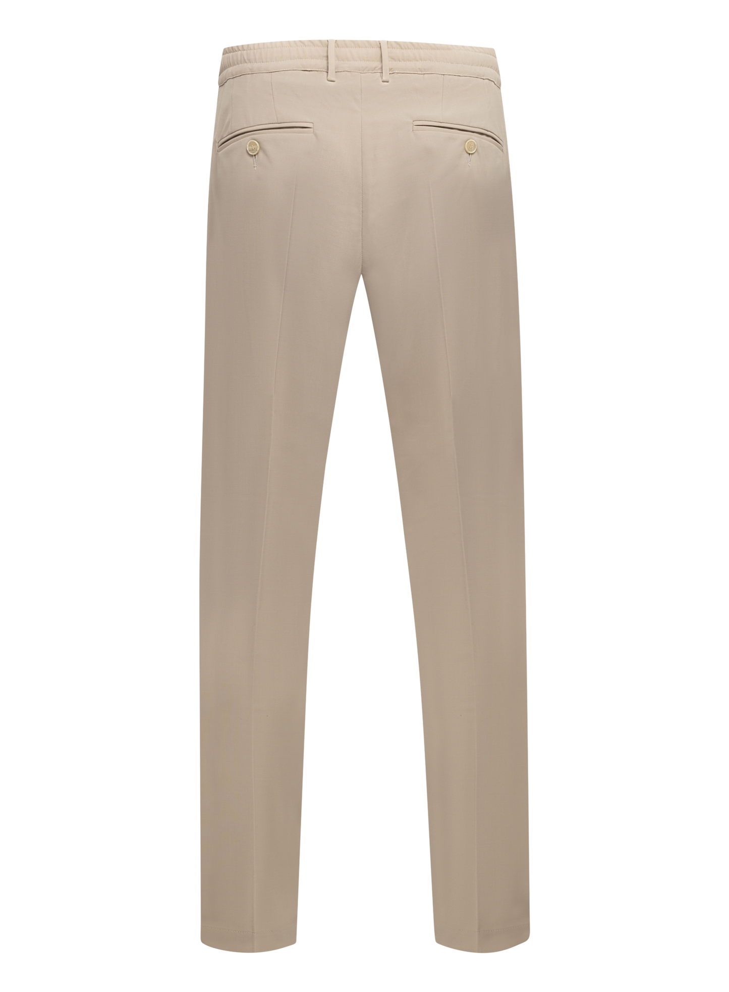 Broek van scheerwol | TAUPE BEIGE