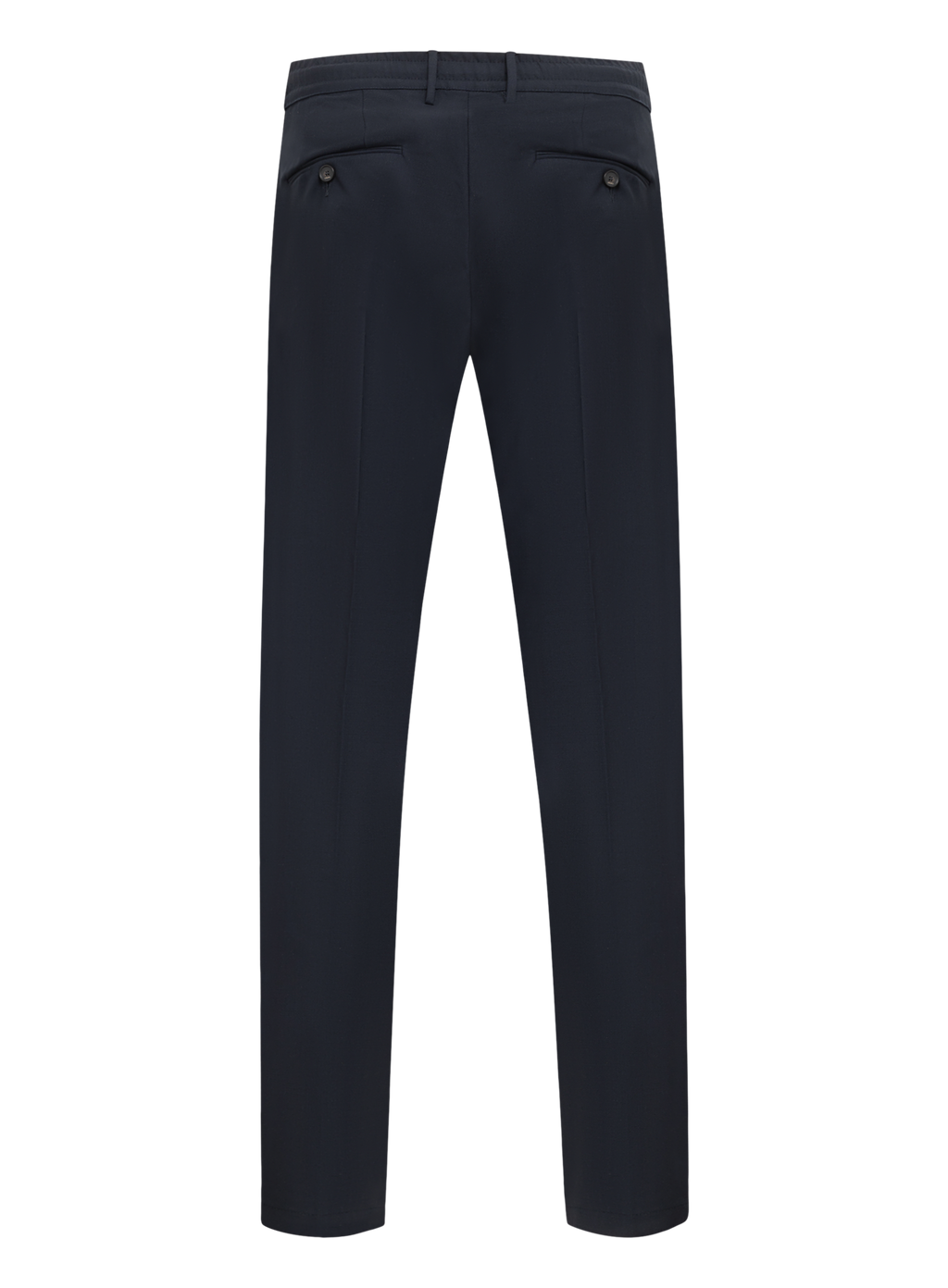Broek van scheerwol | BLUE NAVY