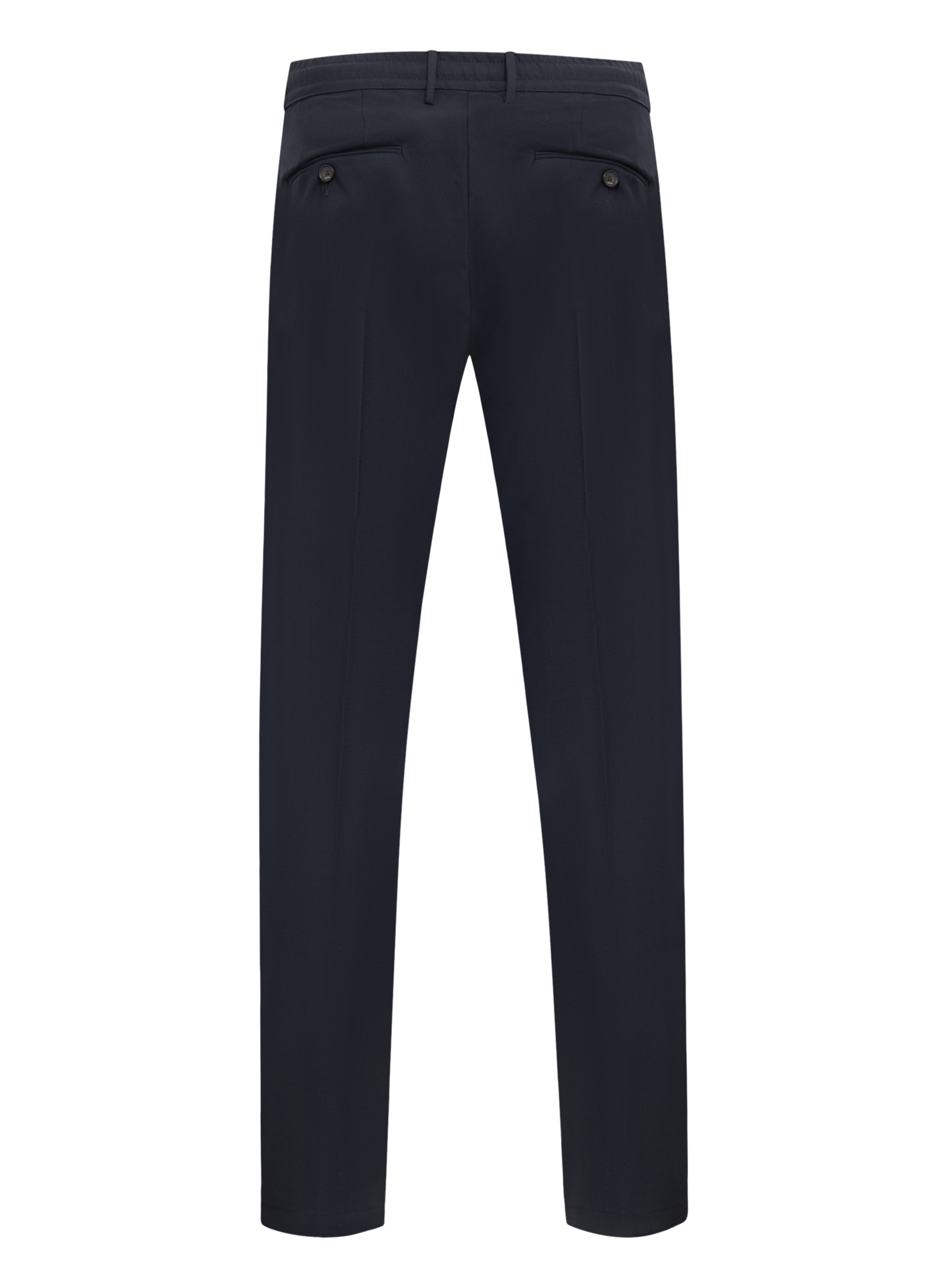 Broek van scheerwol | BLUE NAVY
