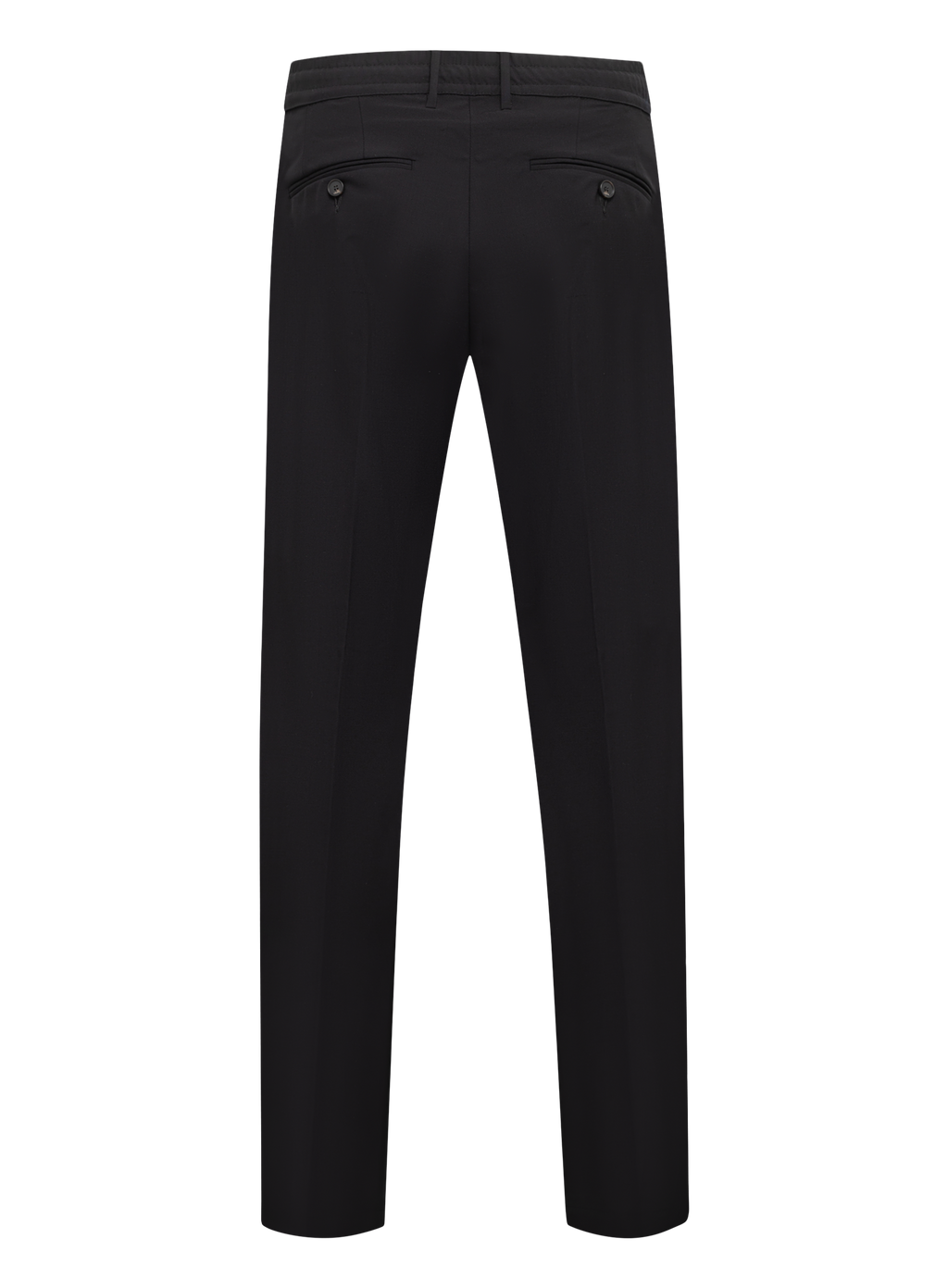 Broek van scheerwol | Zwart