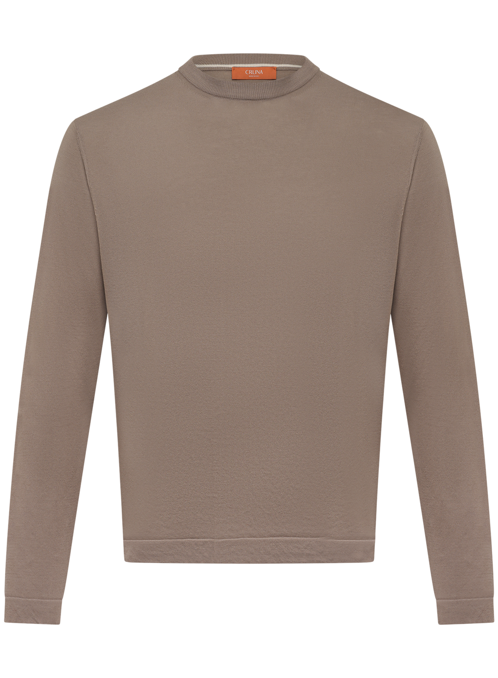 Biaritz crewneck van katoen | Beige 