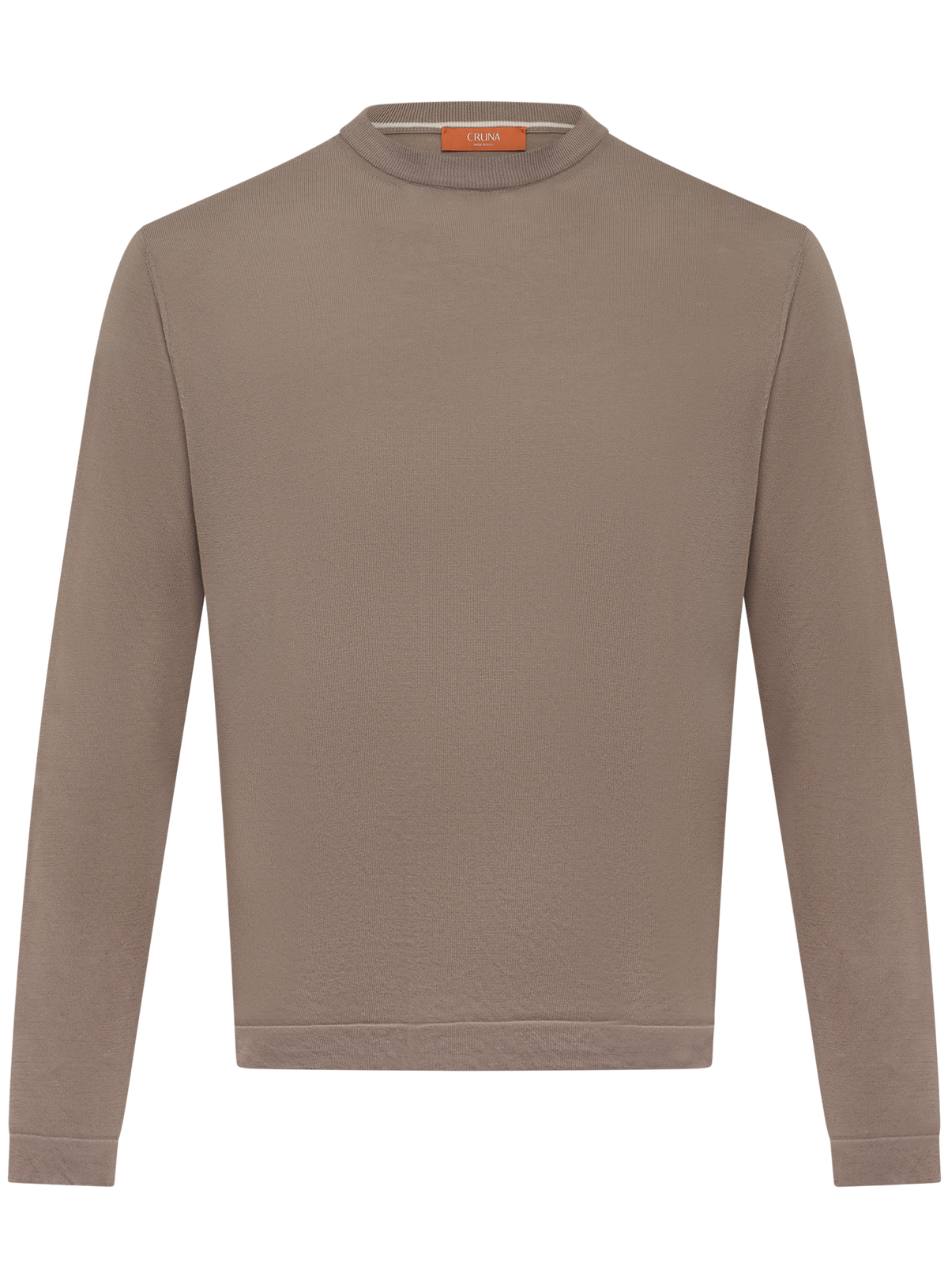 Biaritz crewneck van katoen | Beige 