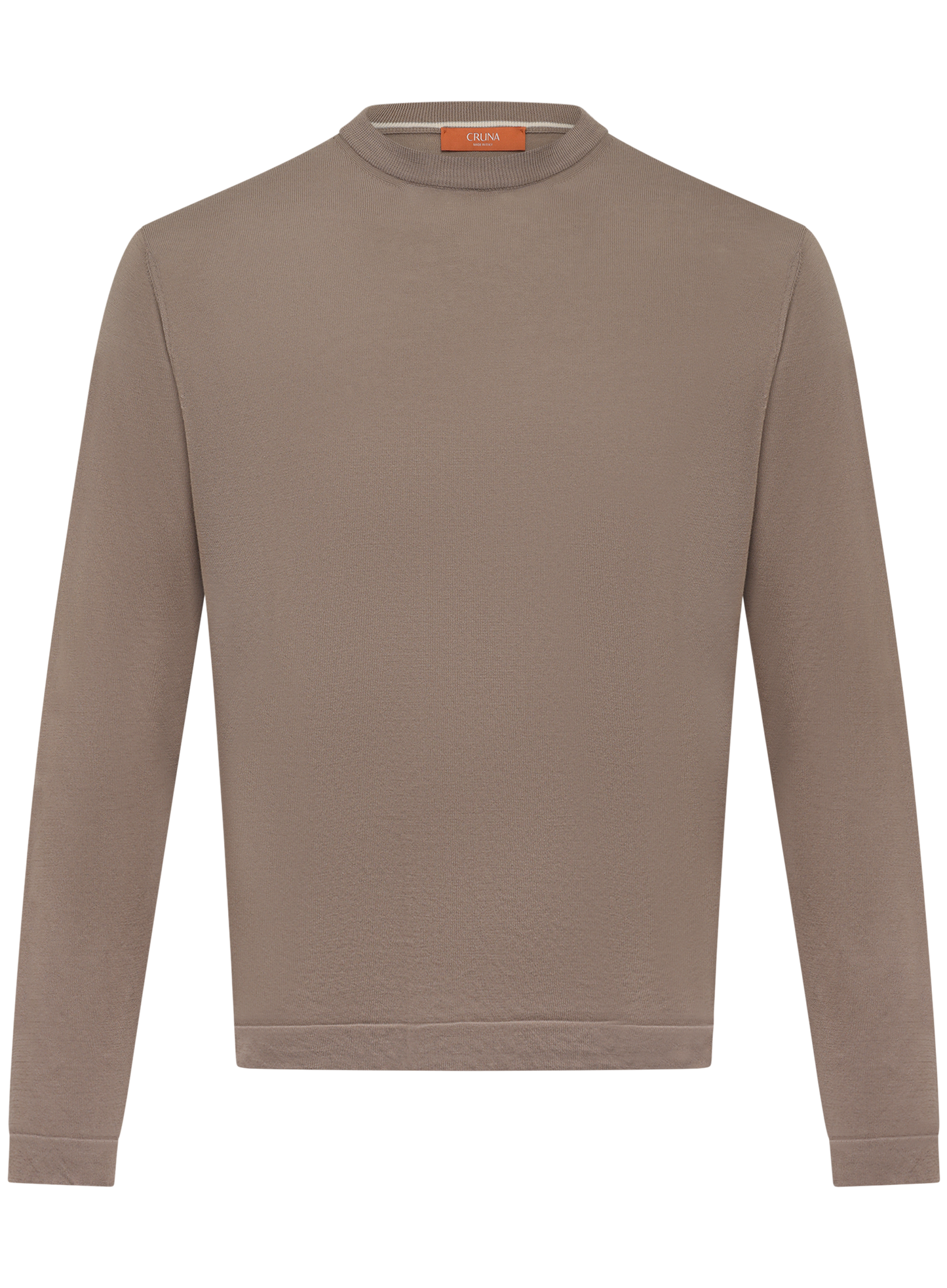 Biaritz crewneck van katoen | Beige 
