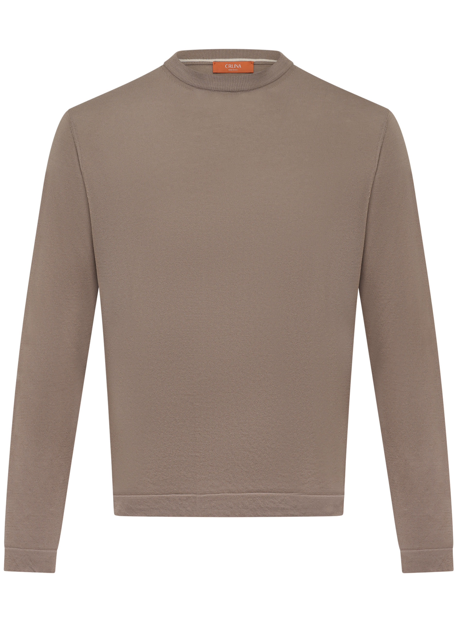 Biaritz crewneck van katoen | Beige 