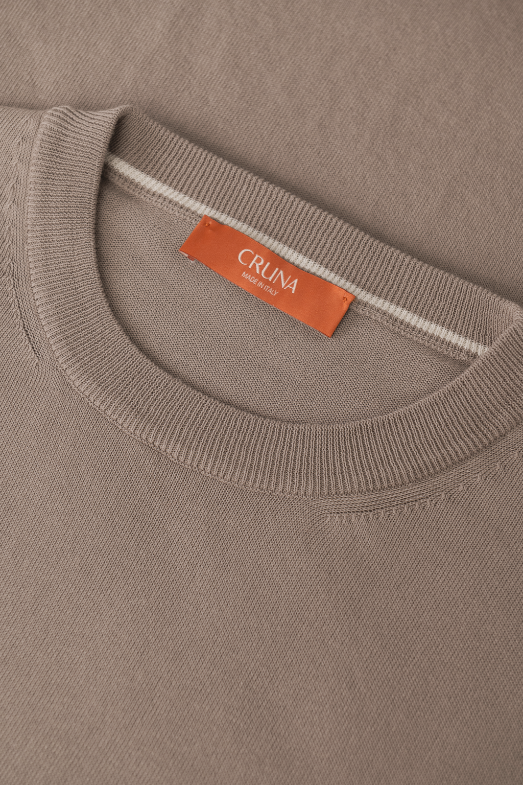 Biaritz crewneck van katoen | FULL_WIDTH | Beige 