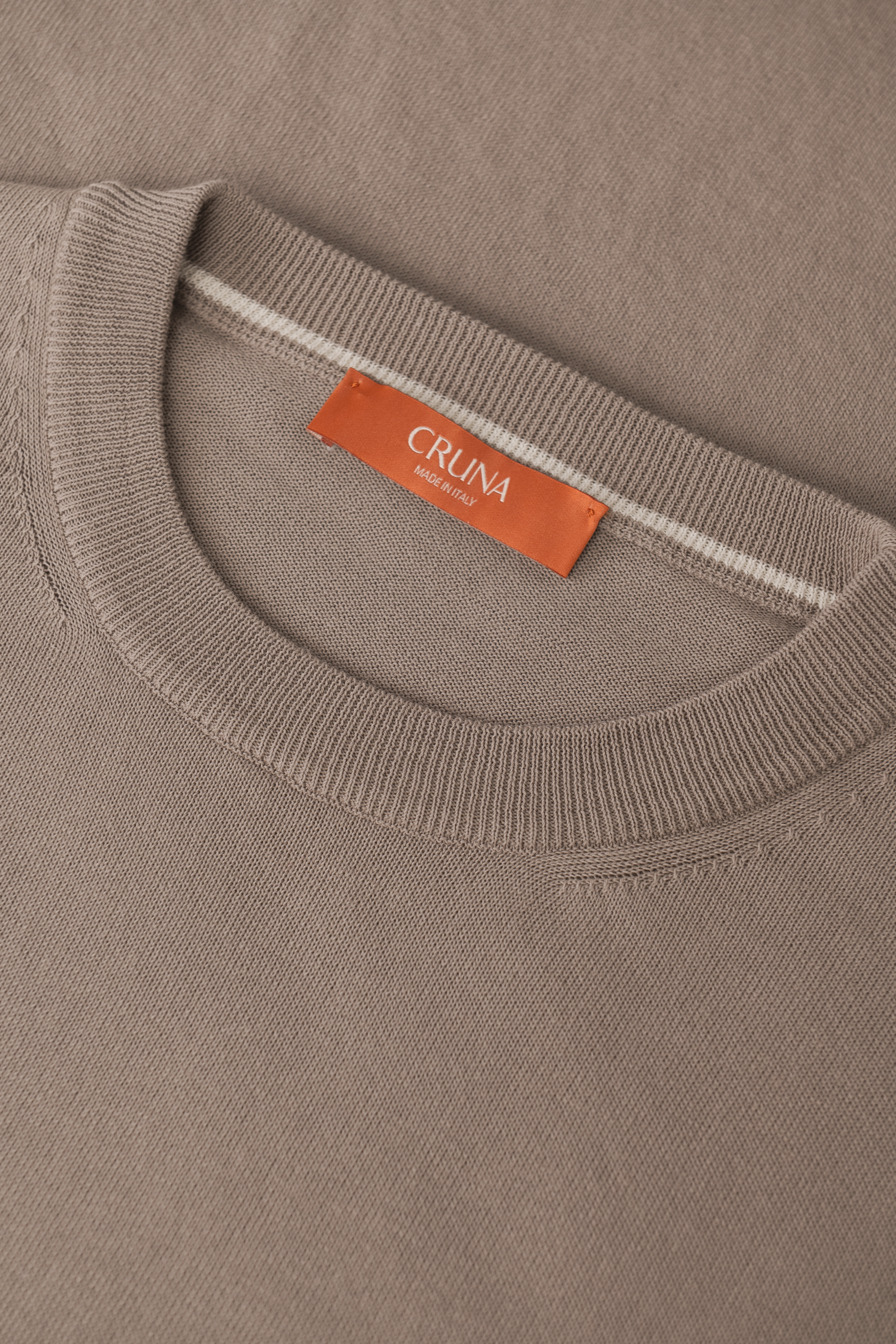 Biaritz crewneck van katoen | FULL_WIDTH | Beige 