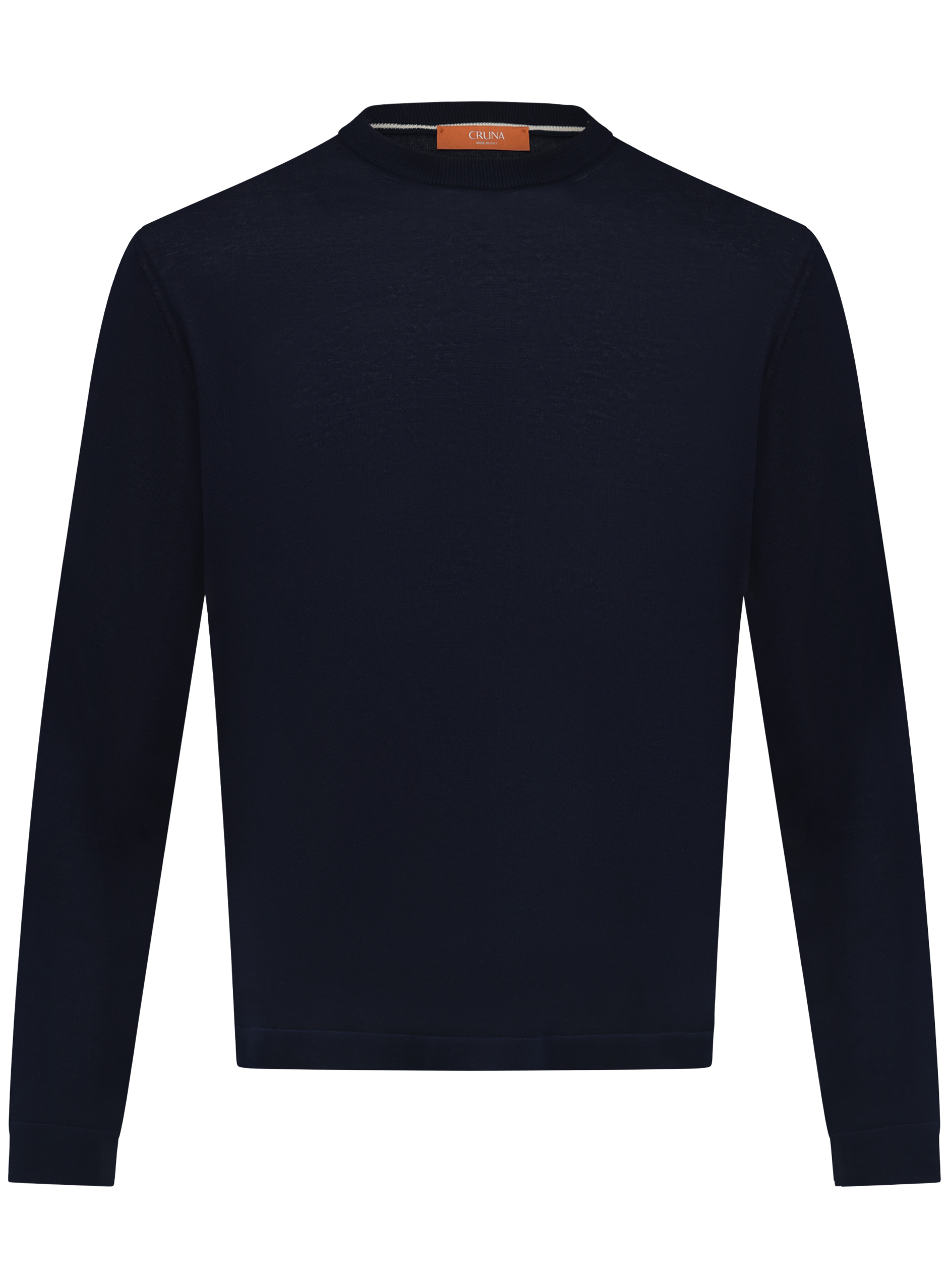 Biaritz crewneck van katoen | BLUE NAVY