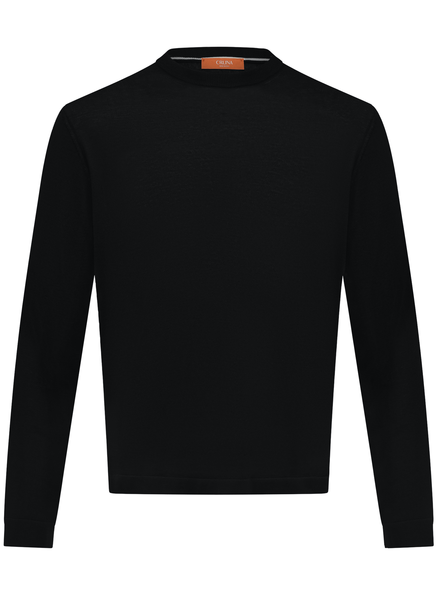 Biaritz crewneck van katoen | Zwart 