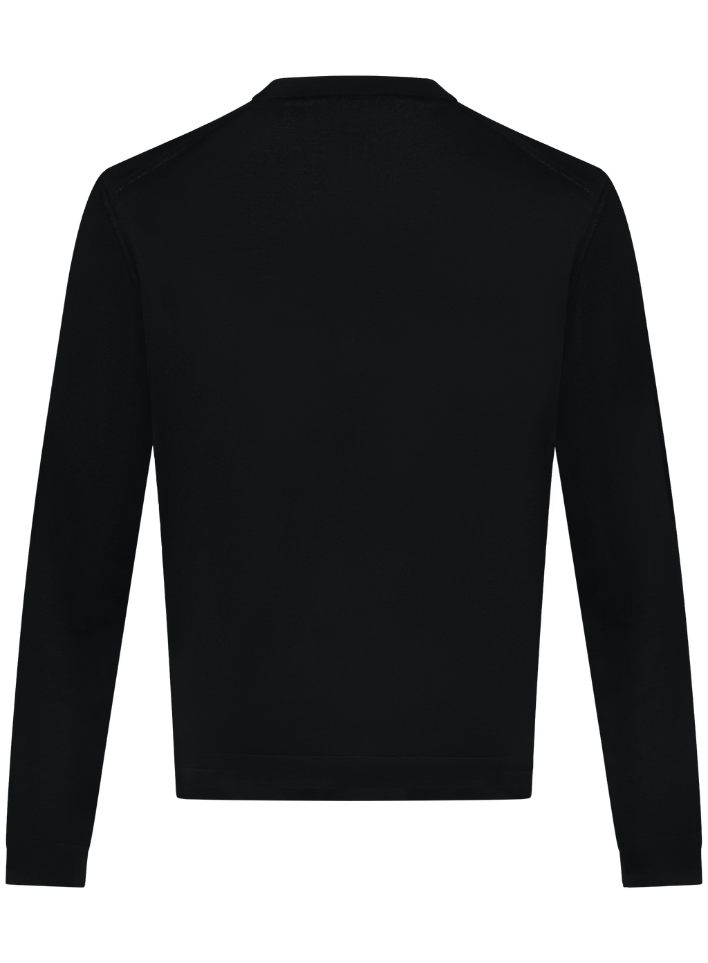 Biaritz crewneck van katoen | Zwart