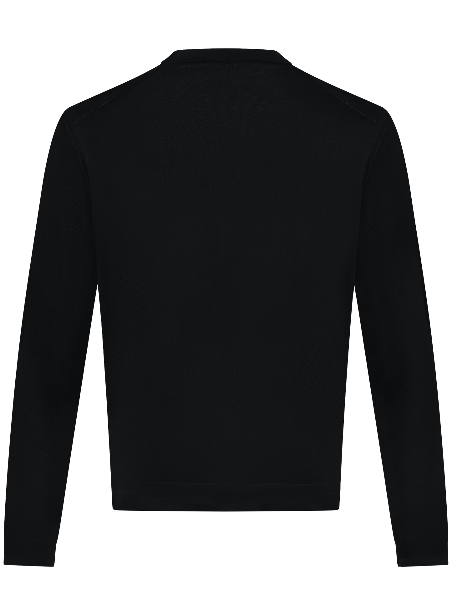 Biaritz crewneck van katoen | Zwart