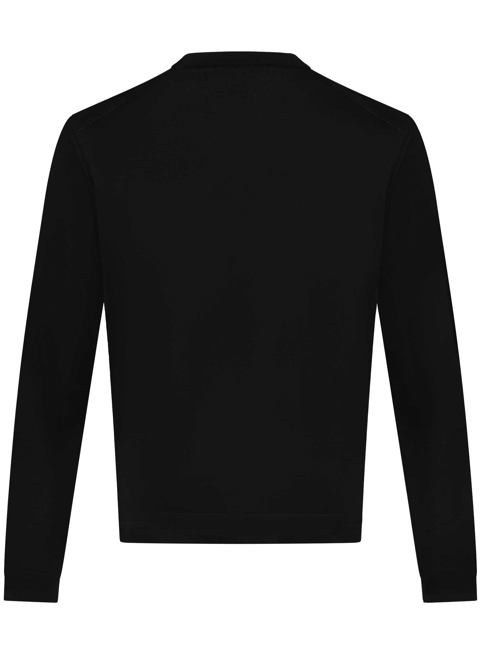 Biaritz crewneck van katoen | Zwart