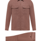 Overshirt van scheerwol, zijde en linnen | ROZE