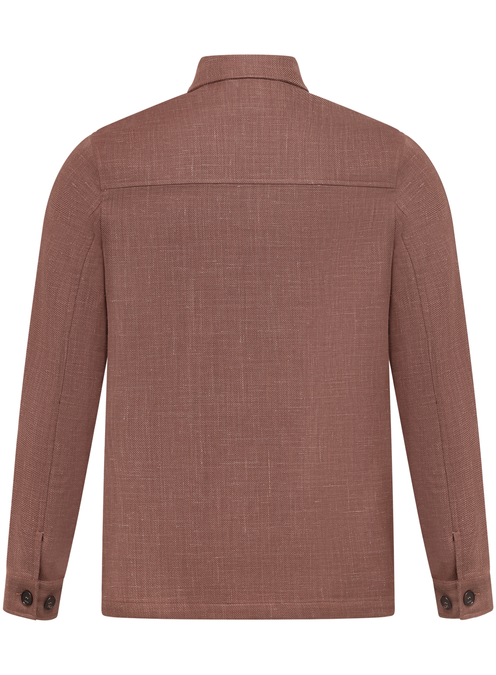 Overshirt van scheerwol, zijde en linnen | ROZE