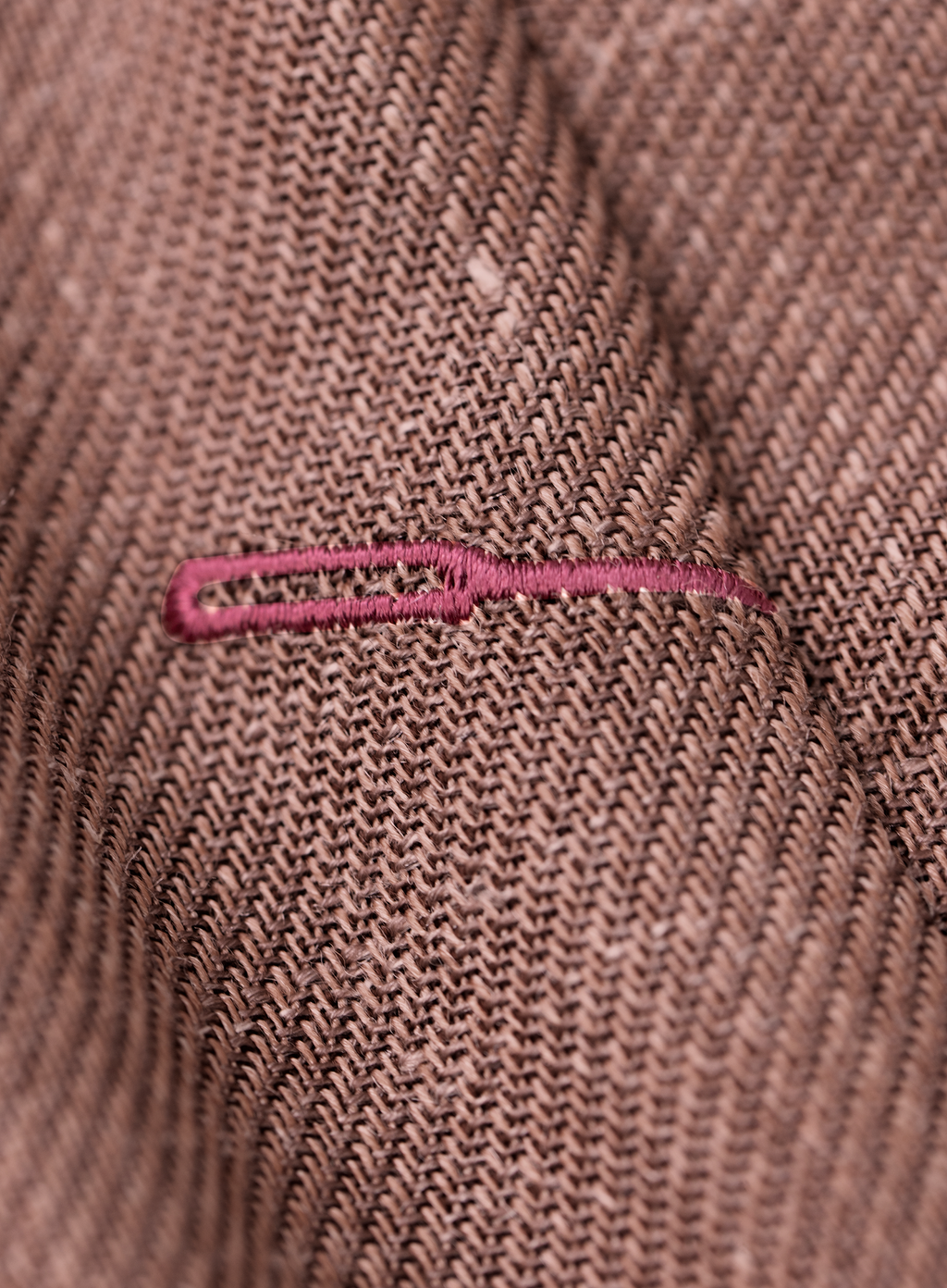 Broek van scheerwol, zijde en linnen | FULL_WIDTH | ROZE