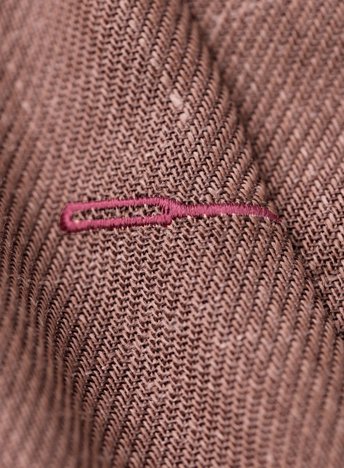 Broek van scheerwol, zijde en linnen | FULL_WIDTH | ROZE