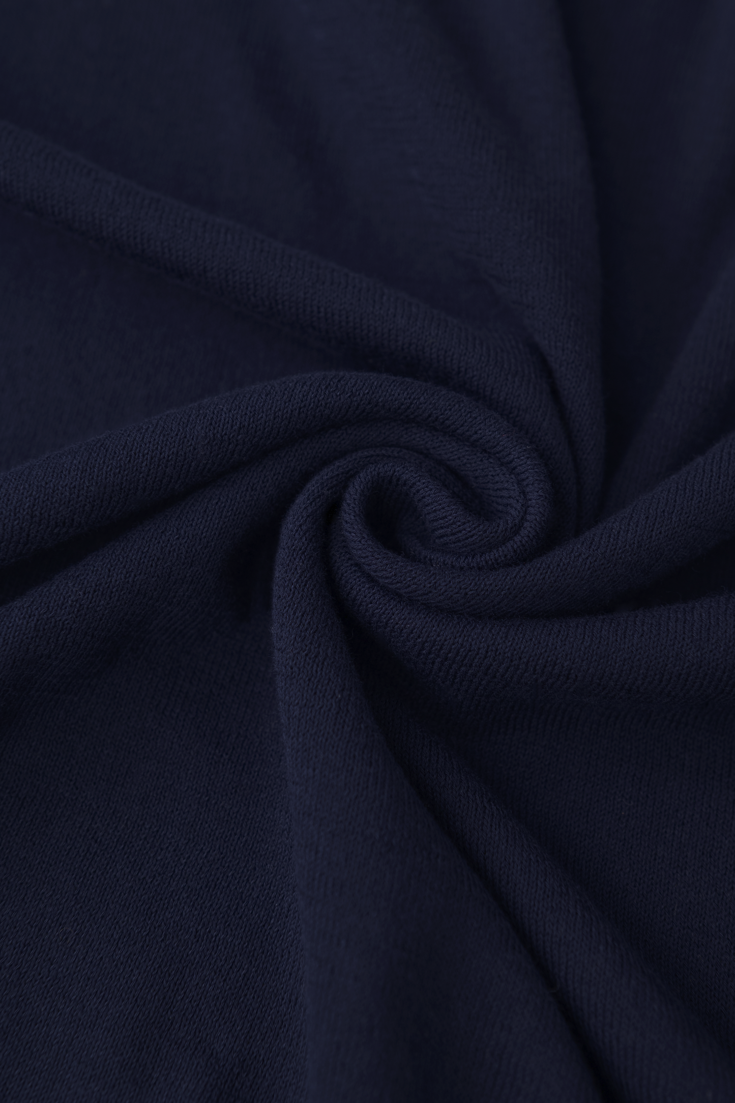 Buttonless polo van katoen | FULL_WIDTH | BLUE NAVY