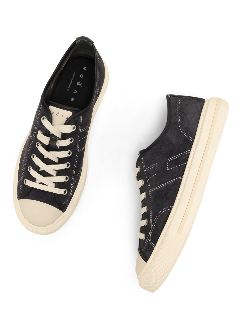Rebel sneakers van leer | Blauw