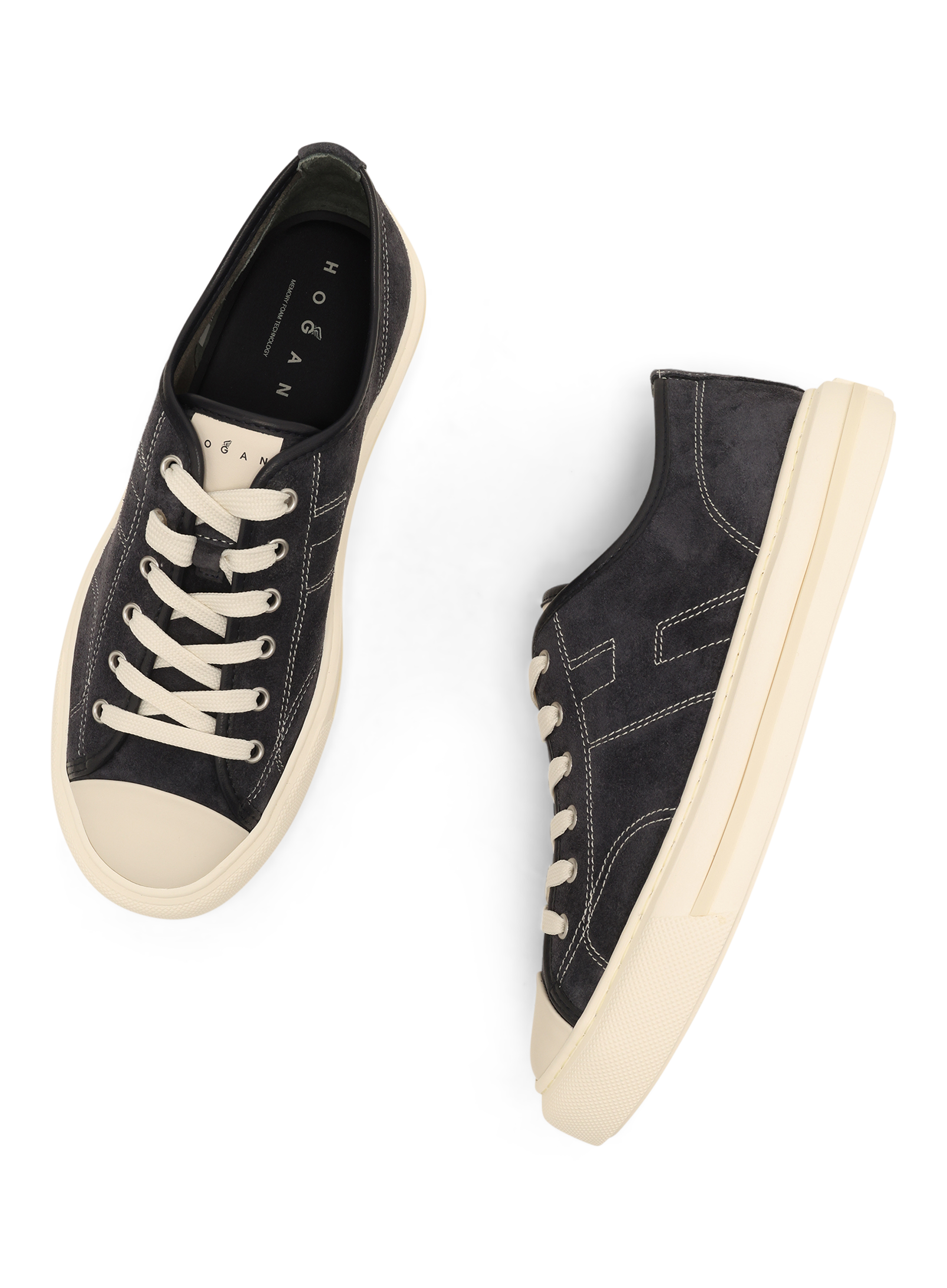 Rebel sneakers van leer | Blauw