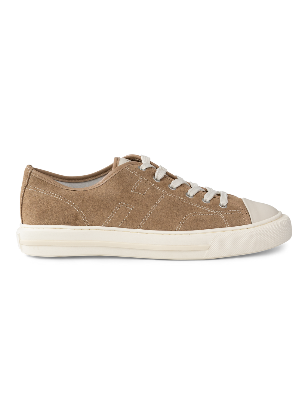 Rebel sneakers van leer | Beige