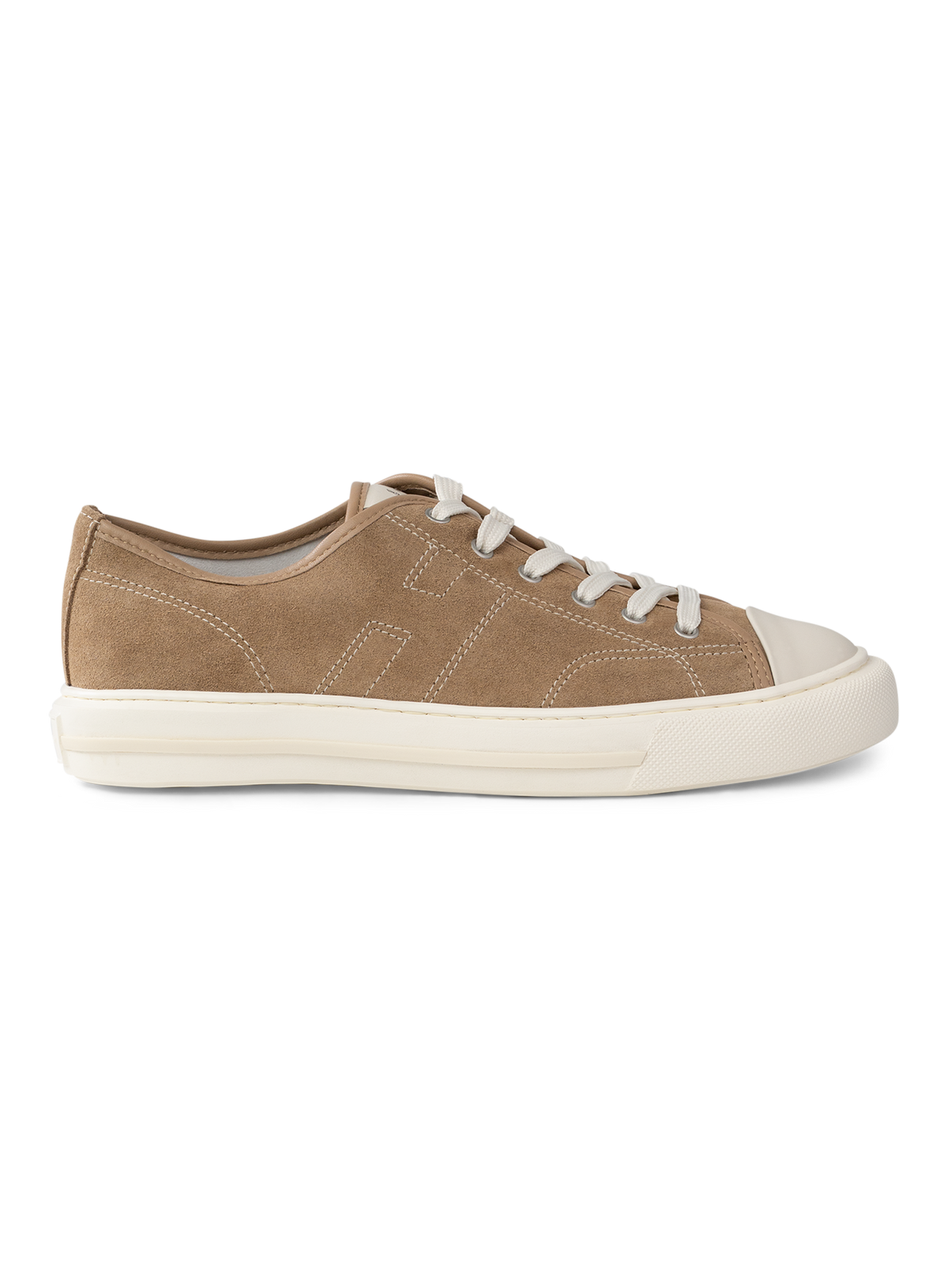 Rebel sneakers van leer | Beige
